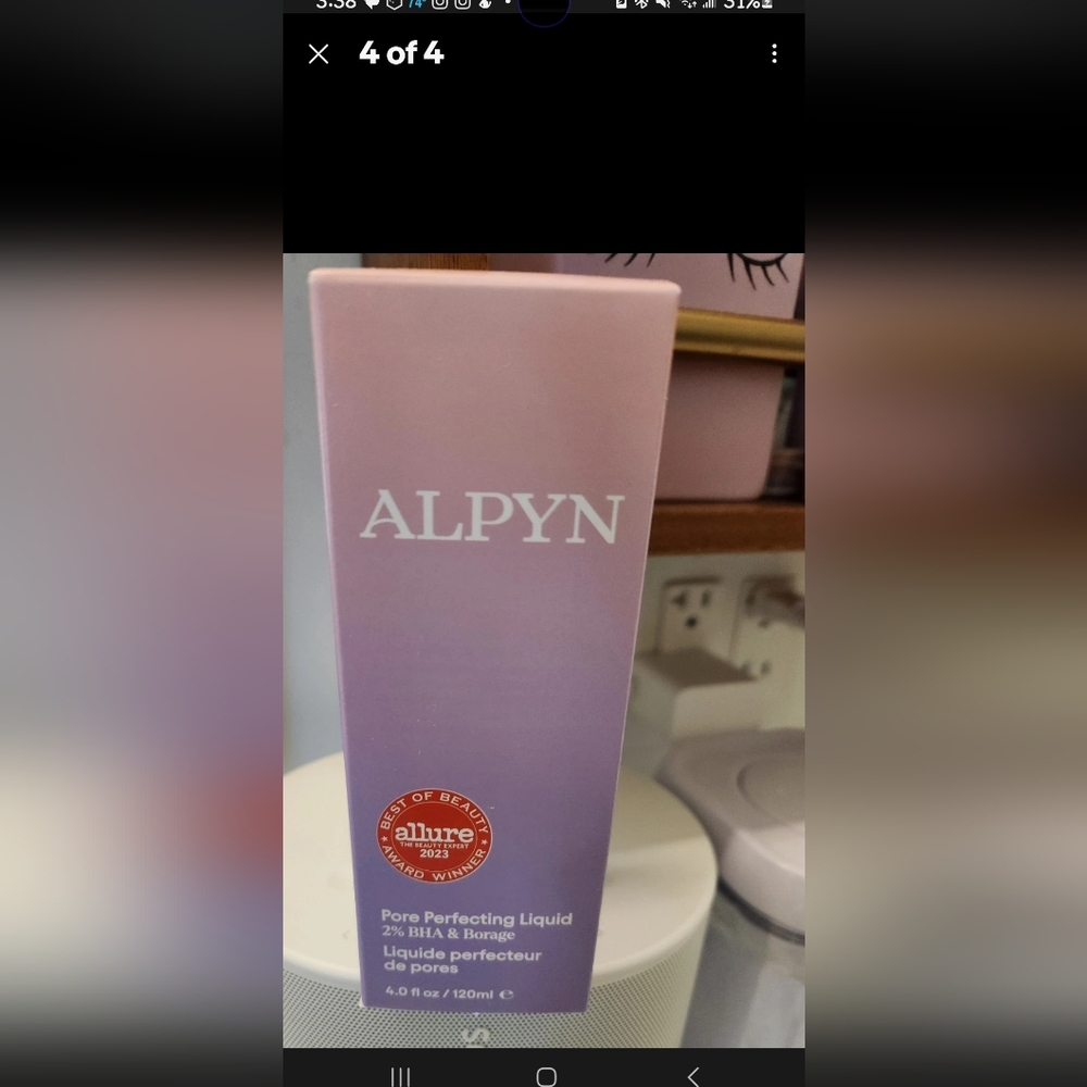 Alpyn Purple and Pink Product Box